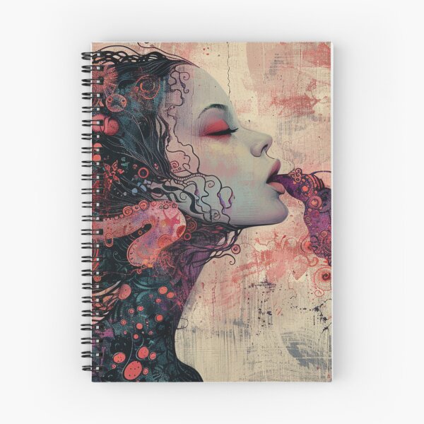 Item preview, Asian Octopus Monster Woman Painting designed and sold by Nightarcade.