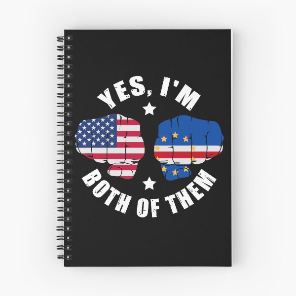 Item preview, Half American Half Cabo Verdean Yes I'm Both Of Them designed and sold by OX-tright.