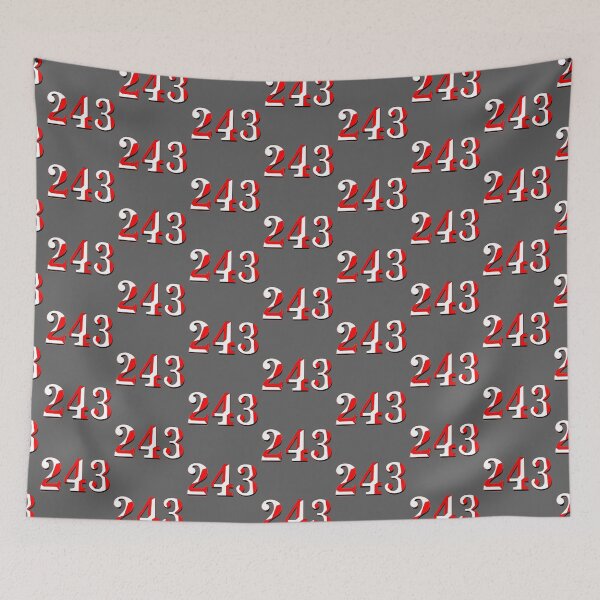 Item preview, number two hundred and  forty three digit 243 order sequence team member age designed and sold by 4rpixs.