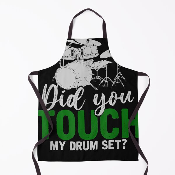 Item preview, Did You Touch My Drum Set Funny Drummer Gift Drums designed and sold by EstellPfeffer.