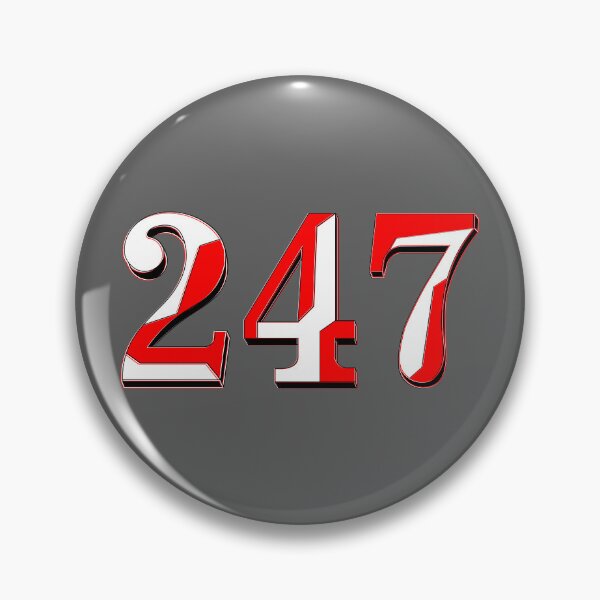 Item preview, number two hundred and  forty seven digit 247 order sequence team member age designed and sold by 4rpixs.