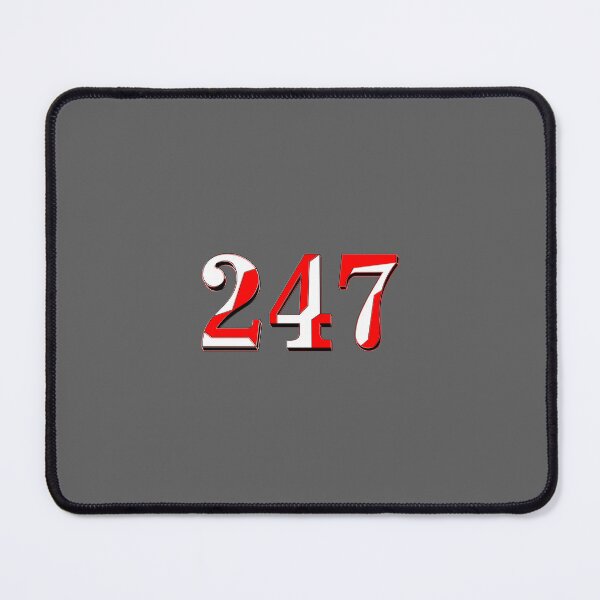 Item preview, number two hundred and forty seven digit 247 order sequence team member age designed and sold by 4rpixs.