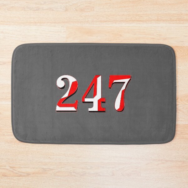 Item preview, number two hundred and  forty seven digit 247 order sequence team member age designed and sold by 4rpixs.