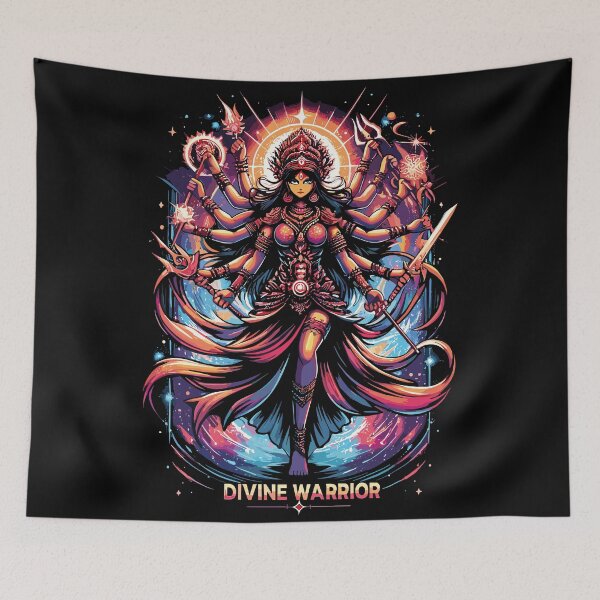 Item preview, GODDESS KALI | DIVINE WARRIOR | ANIME STYLE designed and sold by PSYNOVA.