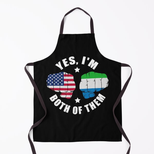 Item preview, Half American Half Sierra Leonean Yes I'm Both Of Them designed and sold by OX-tright.