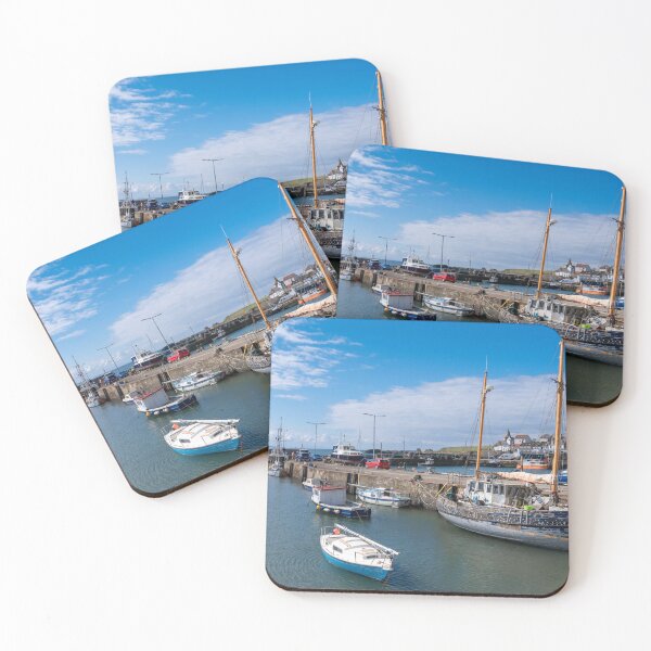 Item preview, St Monans Harbour East Neuk Of Fife Scotland designed and sold by GG WALL ART.