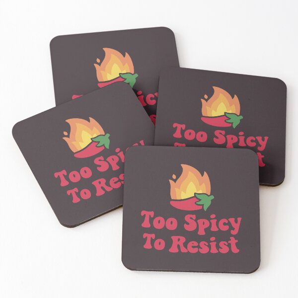 Item preview, Fiery Chili Pepper Too Spicy TO Resist designed and sold by SenkinGraphics.