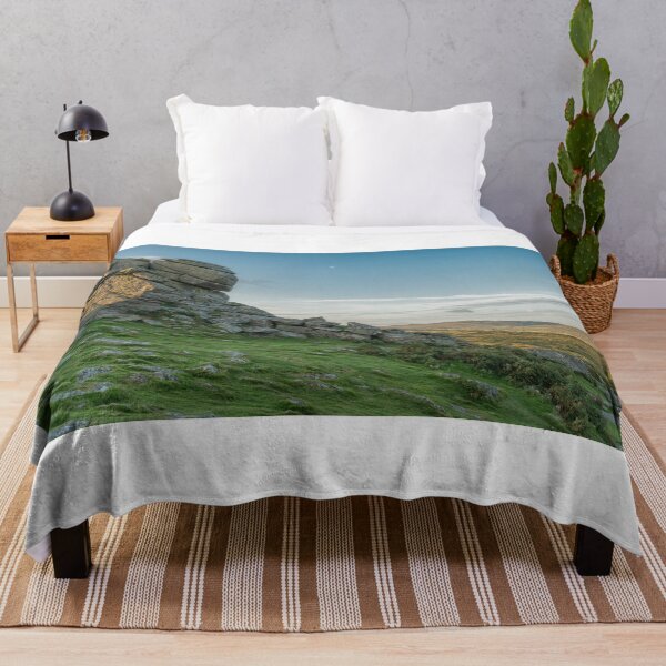 Item preview, View of Haytor Rocks from Hound Tor, Dartmoor designed and sold by JoSowden.