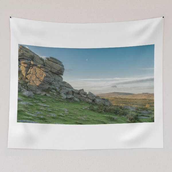 Item preview, View of Haytor Rocks from Hound Tor, Dartmoor designed and sold by JoSowden.