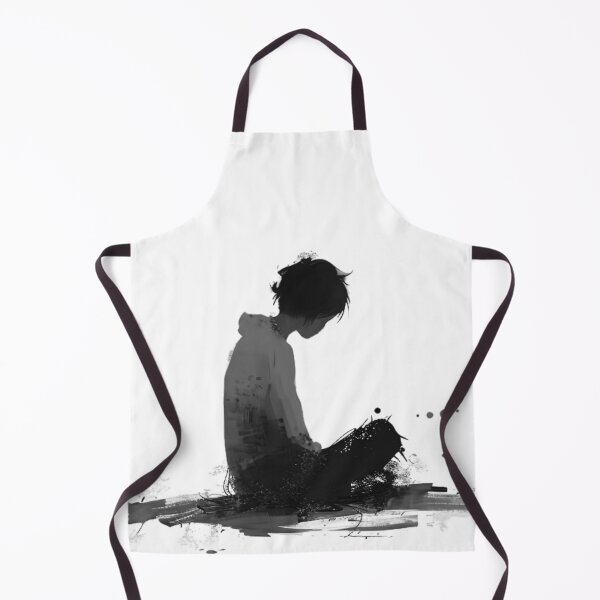Item preview, Lonely boy in grey designed and sold by toriodesigns.