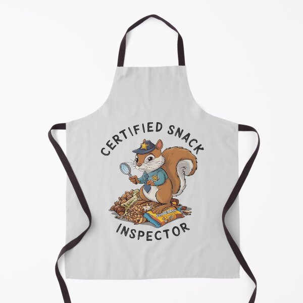Item preview, Certified Snack Inspector Funny Hiking and Camping designed and sold by Little Designs.