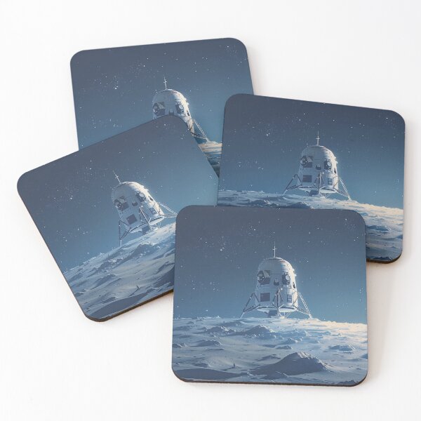 Item preview, Solitude in Lunar Blues designed and sold by palmyst.