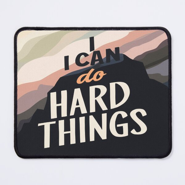 Item preview, I Can Do Hard Things designed and sold by Hairball-Pets.