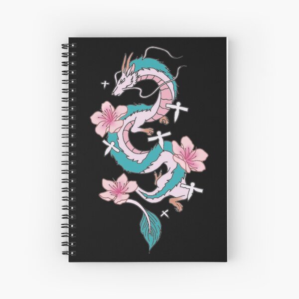 Item preview, Chihiro Spirited Away - Haku Dragon With Paper Birds designed and sold by Crystalmoonbabe.