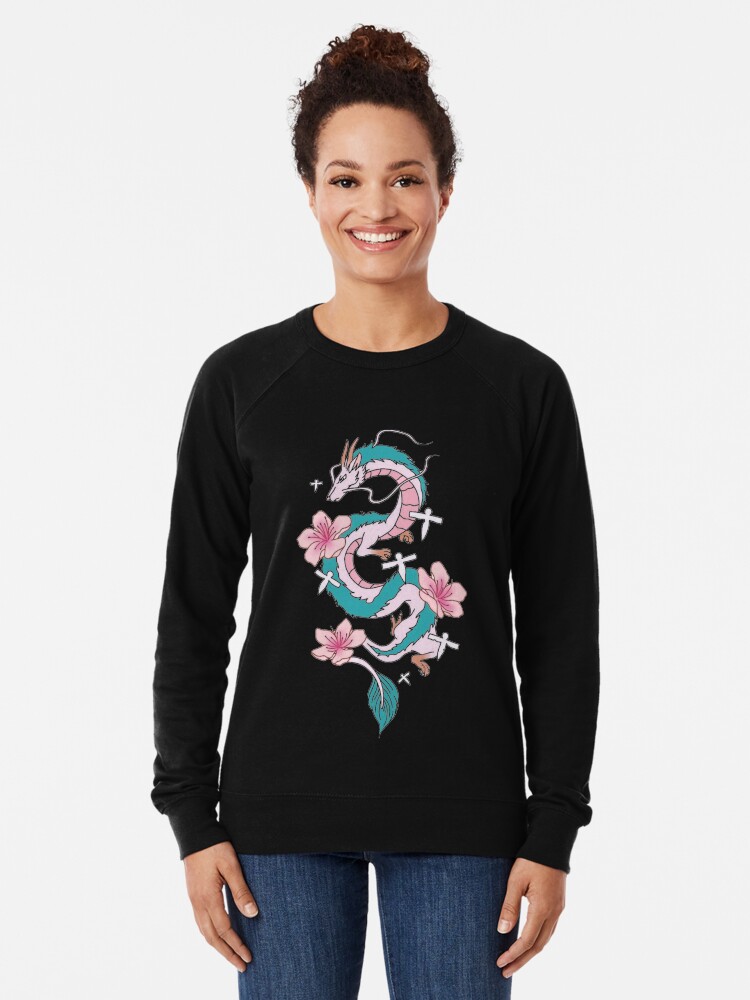 Chihiro Spirited Away Haku Dragon With Paper Birds