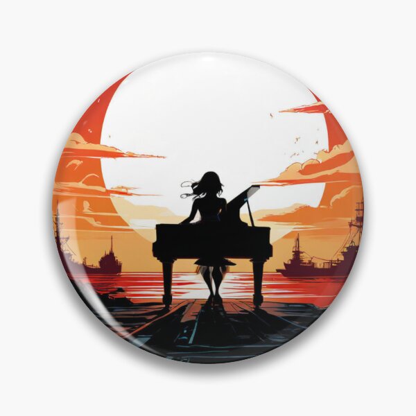 Item preview, Symphony of Sunset: A Woman and Her Music designed and sold by Colorful-Garden.