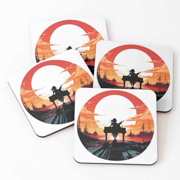 Item preview, Symphony of Sunset: A Woman and Her Music designed and sold by Colorful-Garden.