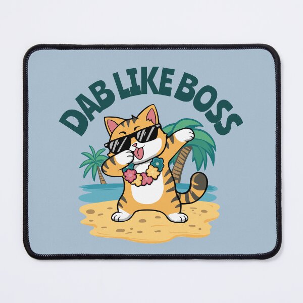 Item preview, Dab Like Boss Cute Funny Cat designed and sold by NosandEdgy.