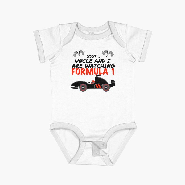 Item preview, F1 Uncle and Kids Clothing, Formula 1 Baby Clothing, Formula One Kids designed and sold by FormulaFunPrint.