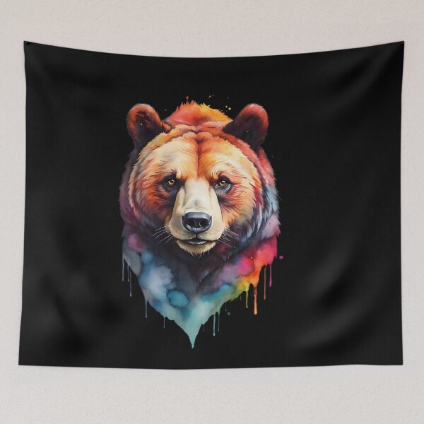 Item preview, Beary Cute Halloween - Teddy Bear Face designed and sold by Tee Studio.