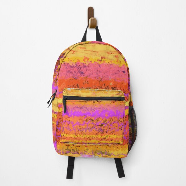 Item preview, Abstract Sunset Shores. Horizontal Patterned Lines designed and sold by CreativeCanvas8.