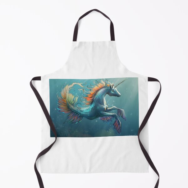 Item preview, Aquatic Grace of the Mythical Sea-Unicorn designed and sold by palmyst.