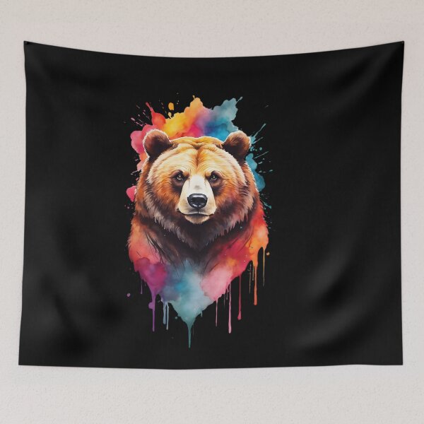 Item preview, Teddy Terror - Funny Bear Face Costume designed and sold by Tee Studio.