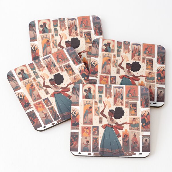 Item preview, Joyous Dance Amongst Ancestral Memories designed and sold by palmyst.