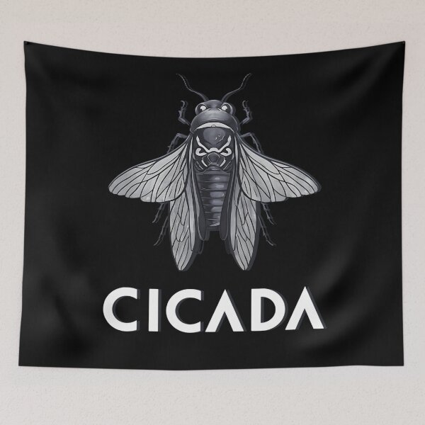 Item preview, CICADA - SUMMER BUG designed and sold by justyna-s28.