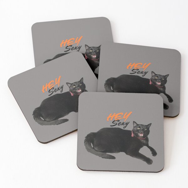 Artikelvorschau, Kokette schwarze Katze entworfen und verkauft von Adventuresofcc.