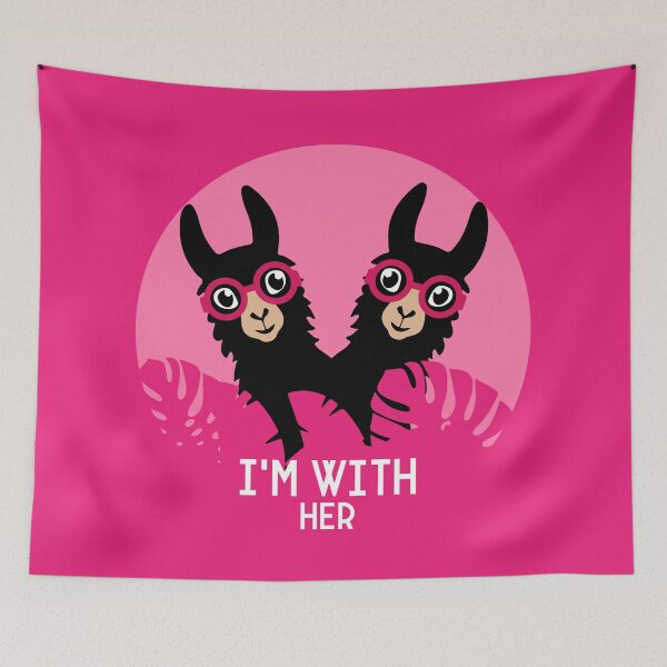 Item preview, Twin Llamas designed and sold by happygiftideas.