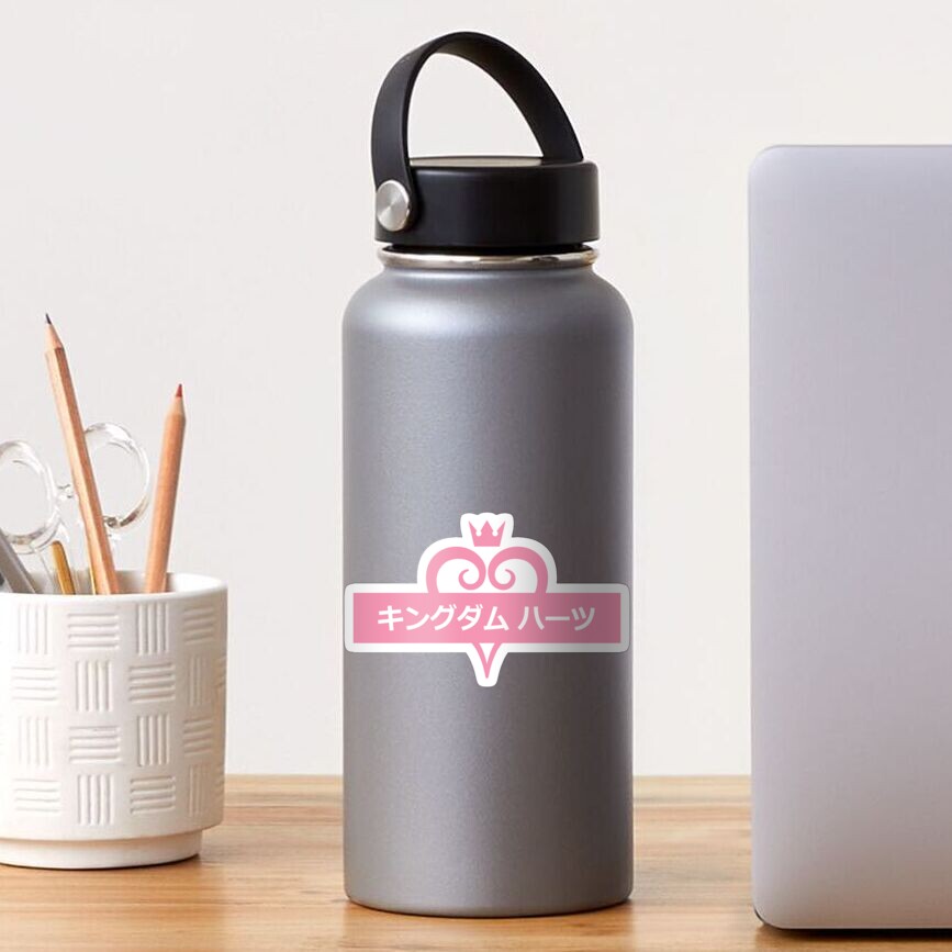 Kingdom Hearts - Pastel Pink Sticker