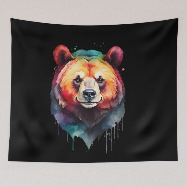 Item preview, Funny Bear Face Halloween Tee designed and sold by Tee Studio.