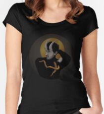 golden horns Women's Fitted Scoop T-Shirt