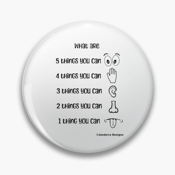 Item preview, Grounding Exercises 5 senses designed and sold by JanderraDesigns.