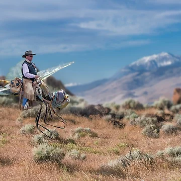 Artwork thumbnail, Dragon Rider by RickMosher