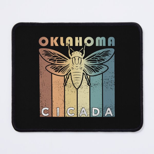 Item preview, Retro Oklahoma 2024 Cicada Summer Swarm, Vintage  Cicada designed and sold by ArtByKatti.