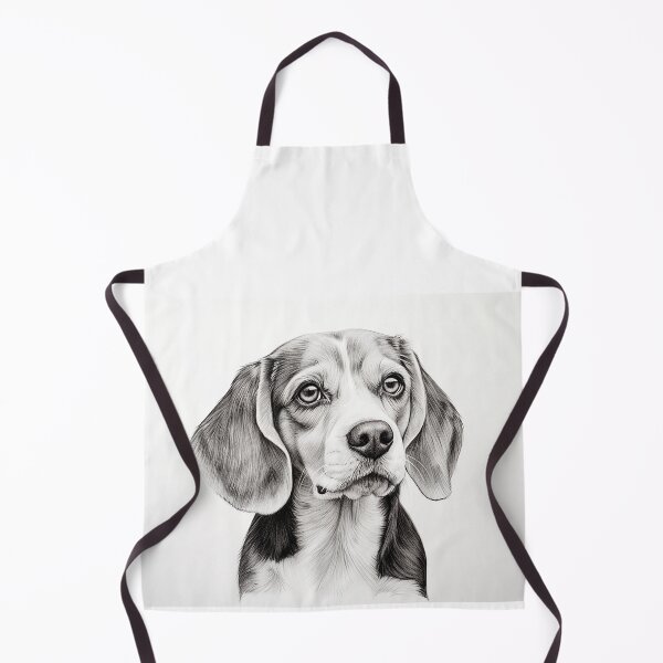 Item preview, Beagle dog portrait designed and sold by vetustestudi.
