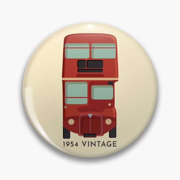 Item preview, Old Vintage London RM Routemaster AEC Bus 1954 Minimal designed and sold by KarenBakerArt.