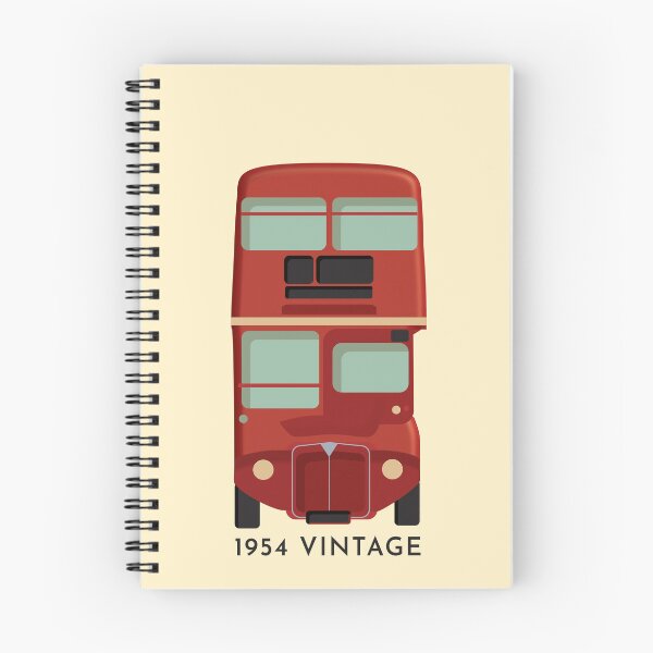 Item preview, Old Vintage London RM Routemaster AEC Bus 1954 Minimal designed and sold by KarenBakerArt.