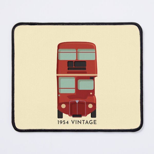 Item preview, Old Vintage London RM Routemaster AEC Bus 1954 Minimal designed and sold by KarenBakerArt.