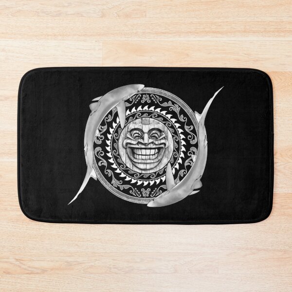 Item preview, Blue Shark Tiki Sun designed and sold by NicGrayGraphic.