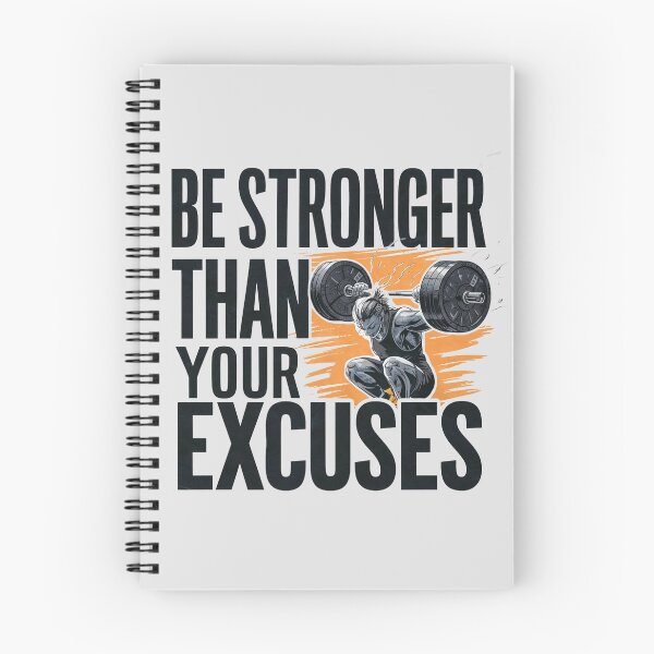 Item preview, Be Stronger Than Your Excuses designed and sold by Hairball-Pets.