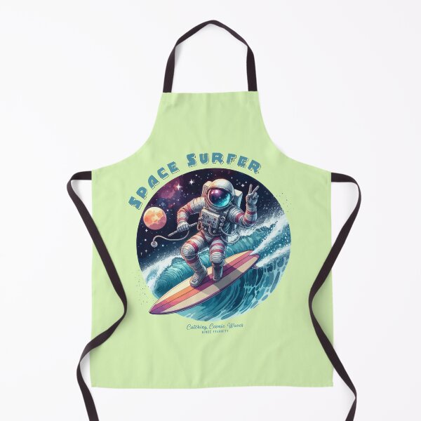 Item preview, Space Surfer Catching Cosmic Waves | Astronaut Surfing in Cosmos designed and sold by trendparrot.