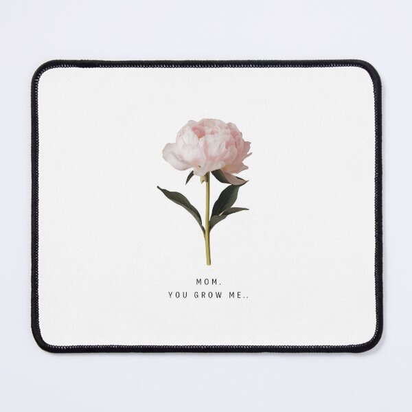 Item preview, Minimalist Pink Peony Flower - Mom You Grow Me designed and sold by Itsheartshop.