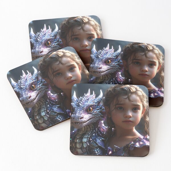 Item preview, Baby dragon with princess designed and sold by Gina-rin.