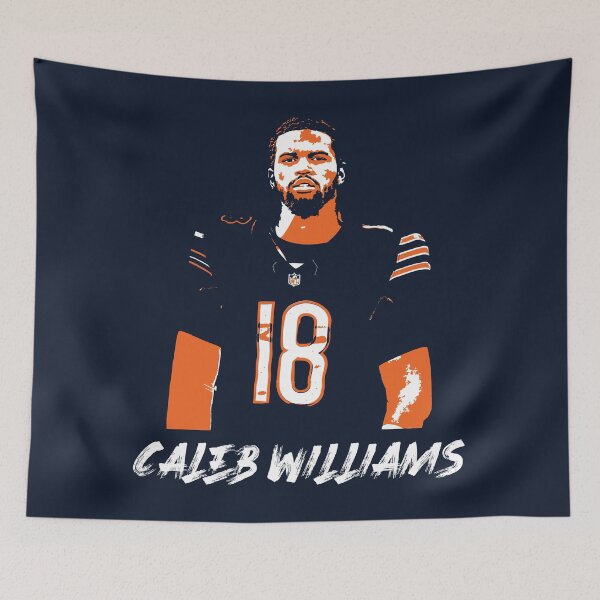Item preview, Caleb Williams Chicago Bears QB #18 designed and sold by Bear Creative.