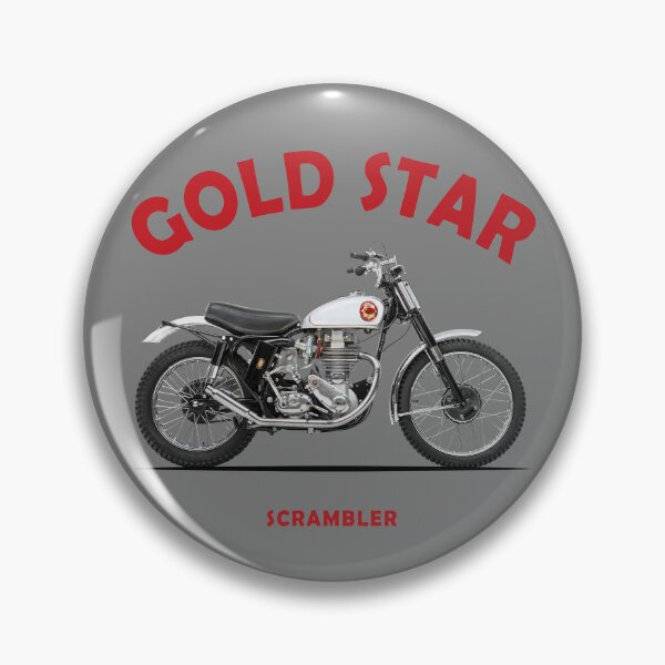 Item preview, The Gold Star Scrambler designed and sold by rogue-design.