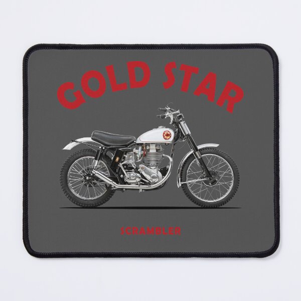 Item preview, The Gold Star Scrambler designed and sold by rogue-design.