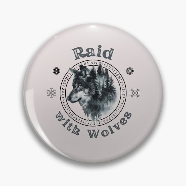 Item preview, Viking Wolf Howling in Moonlit Forest - Shirt for True Warriors designed and sold by zax454.